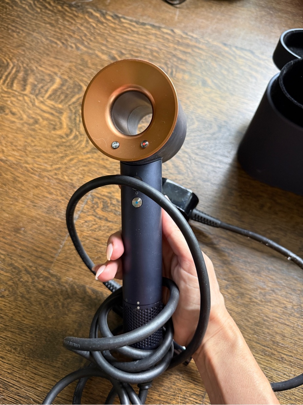 Dyson Hair Dryer in Copper and Black